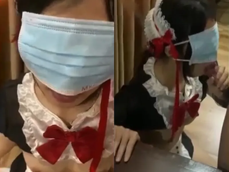 Tình nhân việt dâm cosplay nô lệ liếm bú con của quý điêu luyện